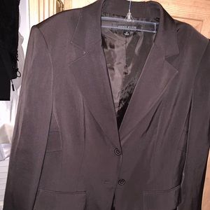 Anne Klein Brown Suit